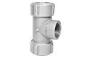 Puristusliittimet - +GF+ Tee primofit 1 1/2"xrp1 1/2" g - 775312055