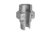 Kierteitetyt putkenosat ja liittimet - +GF+ Union black for m taper seat 1 1/2" - 770341108