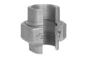 Kierteitetyt putkenosat ja liittimet - +GF+ Union Musta for f taper seat 3/8 - 770340103
