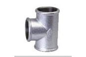 Kierteitetyt putkenosat ja liittimet - Unite Valmista galvanoitu 11/2x11/2x1/2. - 000130628
