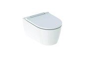 WC:t, istuimet, bideet ja varaosat - Geberit one hanging toilet bowl / seat 370x343x540mm t / in.cist chrome porcelain keratect - 500.202.01.1