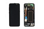 Puhelin - Muut lisävarusteet - Samsung Front LCD Asm Musta SM-G950F Galaxy S8 - GH97-20457A