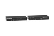 Toistimet & Lähettimet - Black Box KVX Series KVM Extender over CATx - 4K Single-Head DisplayPort USB 2.0 Hub Serial Audio Local Video - KVXLCDP-100