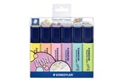 Kirjoitus- ja piirustustarvikkeet - Staedtler Korostuskynät Textsurf.cl.6kpl.lompakko - 364 CWP6