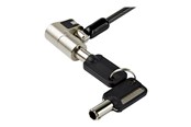 Järjestelmän lisävarusteet - StarTech.com 6' (2m) 3-in-1 Universal Kannettava tietokone Cable Lock - Keyed Turvallisuus Lock for K-Slot Nano & Wedge Slot Desktop/Laptop - Anti-Theft Turvallisuus cable lock - LTULOCKKEY
