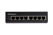 Kytkimet - StarTech.com Industrial 8 Port Gigabit PoE Switch - 30W - Teho Over Ethernet Switch - GbE PoE+ Unmanaged Switch - IESC1G80UP
