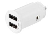 Puhelin - Adapterit & Laturit - Deltaco USB car charger 2x USB-A 2.4 A Yhteensä 12 - USB-CAR125
