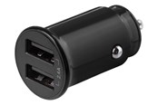 Puhelin - Adapterit & Laturit - Deltaco 12/24 V USB car charger with compact Koko - USB-CAR124