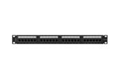 Lisätarvikkeet - Lanberg patch panel 24 port 1U cat.6A UTP Musta - PPUA-1024-B