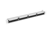 Lisätarvikkeet - Lanberg patch panel 24 port 1U cat.6A UTP grey - PPUA-1024-S