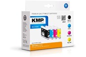 Mustepatruunat, värikasetit ja lisävarusteet - KMP Monipakkaus B76V - 1060,4005