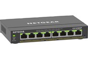 Kytkimet - Netgear GS308EP 8-portin PoE+ Gigabit Ethernet Plus -kytkin (62W) - GS308EP-100PES