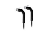Verkkokaapelit - Ubiquiti UniFi Patch Cable Black 1 m - Musta - 1m - U-Cable-Patch-1M-RJ45-BK