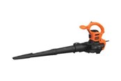 Lehtipuhaltimet ja lehti-imurit - Black & Decker Musta sähköinen lehtipuhallin BEBLV290-QS 3-in-1 | 2900 W - BEBLV290-QS