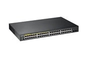 Kytkimet - ZyXEL GS190048HPV2 48-Port Gigabit PoE+ Smart Managed Switch (170W) - GS190048HPV2-EU0101F