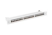 Lisätarvikkeet - Lanberg PPS7-1024-S - patch panel - 1U - 19" - PPS7-1024-S