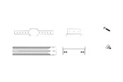 Seinäkiinnitys, AV-kiinnikkeet & AV-kalusteet - Yealink VESA-kiinnike MVC400/A20/UVC40/A30:lle - Max - recommended for - VCS-TVMount2