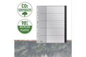 Kansio- ja muovitaskut & Hakemistot - Leitz Recycle rekisteri, 1-20, extra leveä - 12110000