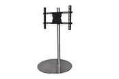 Seinäkiinnitys, AV-kiinnikkeet & AV-kalusteet - ConnecTech Sinox StandView TV Floor Mount with rotatable top - 55"-85" - Alu finish - Max 60 kg - recommended for 85" - SWB7170