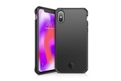 Puhelin - Kannet ja kotelot - ITSKINS HYBRID CARBON cover for iPhone XS Max® - Black - APXP-HYBFS-BLK1