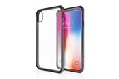 Puhelin - Kannet ja kotelot - ITSKINS HYBRID FROST cover for iPhone XS Max® - Black and transparent - APXP-HYBMK-BKTR