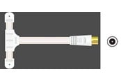 Antennit - Sinox FM Antenna for Radio. 1.7m. Valkoinen - SXFM009