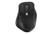 Hiiret - Deltaco Office Ergonominen hiiri silent clicks wir - Hiiri - Optinen - 6 painiketta - Musta - DELO-0310