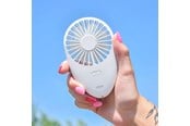 Gadget - Mikamax Kannettava käsituuletin – Ladattava akku – 2 nopeutta - 04805