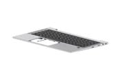 Näppäimistöt - HP Zbook Firefly 14 G7 - Topcover Nordic- BL - Kannettavan tietokoneen näppäimistö – vaihtoon - Pohjoismainen - Harmaa - M14635-DH1