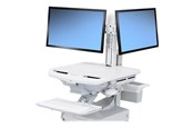 Näytön kiinnitys - Ergotron SV Dual Monitor Kit - teline (säädettävä varsi) - 98-030
