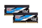 RAM - G.Skill Ripjaws SODIMM DDR4-2666 - 64GB - CL19 - Dual Channel (2 pcs) - Intel XMP - Musta - F4-2666C19D-64GRS