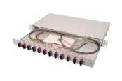 Lisätarvikkeet - DIGITUS DN-96322-4 - kuituoptinen liitoslaatikko - 1U - 19 tuumaa - DN-96322-4