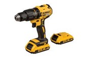 Ruuvi- ja Porakoneet - Dewalt 18V XR harjaton kompakti porakone - 2 x 2Ah - DCD778D2T