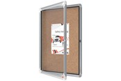 Konferenssi & Esitys - Nobo Premium Plus lukittava korkkitaulu sivusta aukeava 4xA4 - 1902561