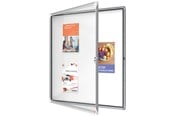 Konferenssi & Esitys - Nobo Premium Plus lukollinen ilmoitustaulu ulkokäyttöön 12xA4 - 1902581