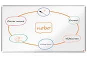 Konferenssi & Esitys - Nobo Premium Plus Widescreen valkotaulu 155x87cm emali - 1915368
