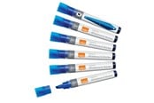 Konferenssi & Esitys - Nobo  Liquid Ink™ valkotaulukynät viistokärki 10 kpl Sininen - 1915383