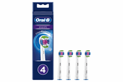 Sähköhammasharjat - Oral-B Hammasharjan vaihtopäät 3D White -Vaihtoharjat, 4 Kpl - 4210201324829