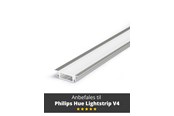 Smart Home - Älykoti - Light Solutions Aluminum profile - Model G for Philips Hue and LIFX - Alu - 5714255001488
