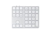 Näppäimistöt - Satechi Bluetooth Extended Keypad - keypad - Hopea - Numeroryhmän - Hopea - ST-XLABKS