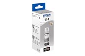 Mustepatruunat, värikasetit ja lisävarusteet - Epson 114 / C13T07B540 EcoTank Ink Refill 70 ml Harmaa - C13T07B540