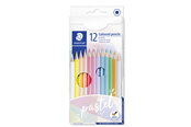 Harrastustarvikkeet - Staedtler Col. pencil 12pcs Pastel 100% PEFC - 146 C12 PA