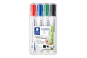Kirjoitus- ja piirustustarvikkeet - Staedtler Valkotaulukynä Lumoc. 4 kpl / laatikko. - 351 B WP4 02