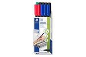 Kirjoitus- ja piirustustarvikkeet - Staedtler Universal pen Lumocolor perm F ass - 318 B10