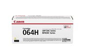 Mustepatruunat, värikasetit ja lisävarusteet - Canon CRG 064H / 4932C001 High Yellow - 4932C001