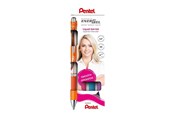 Kirjoitus- ja piirustustarvikkeet - Pentel BL77-4COL Energel Roller 0.7mm  4-pack (Orange - Violet - Pink - Light Blue) - BL77-4COL
