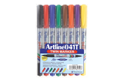 Kirjoitus- ja piirustustarvikkeet - Artline EK541T/8W WB marker set w.8 ass. - EK541T/8W