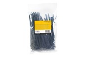 Kaapelihyllyt, Kaapelisukat & Kaapelisiteet - StarTech.com Reusable Cable Ties 100 pcs. - CBMZTRB8BK