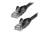 Verkkokaapelit - StarTech.com 1m LSZH CAT6 Ethernet Cable. - Musta - 1m - N6LPATCH1MBK