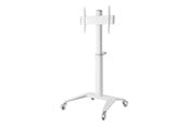 Seinäkiinnitys, AV-kiinnikkeet & AV-kalusteet - Deltaco Office Display Cart White - Max 70 kg - recommended for 70" - ARM-0452